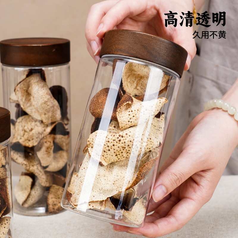アカシア木蓋密封瓶食品グレードの陳皮村特別ボトル商人卸売保管と保管増粘マルチ口径|undefined