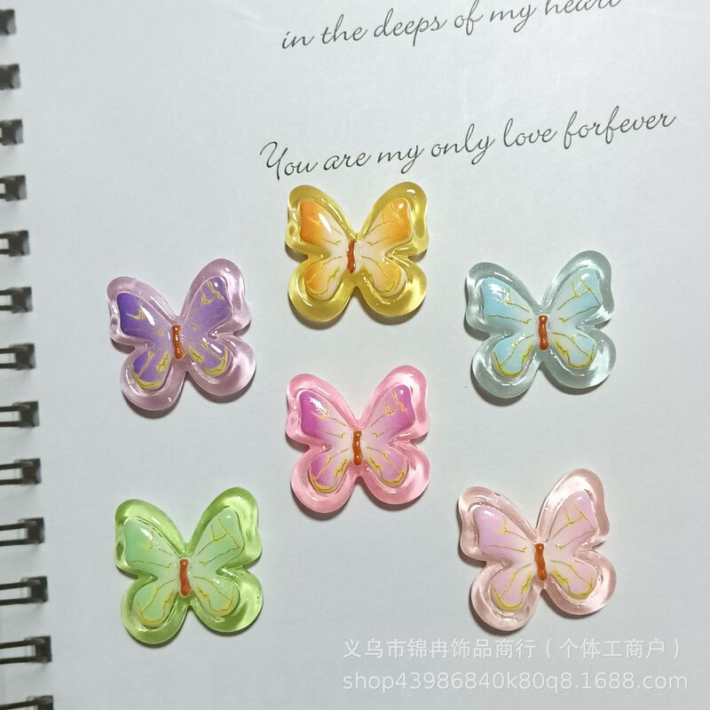 Spring Series Butterfly Beaded Pen Accessories DIY Handmade Jewelry Mobile Phone Bag Chain Pendant Colorfulful Small Butterfly Spring Series Butterfly Beaded Pen Accessories DIY Handmade Jewelry Mobile Phone Bag Chain Pendant Colorfulful Small Butterfly