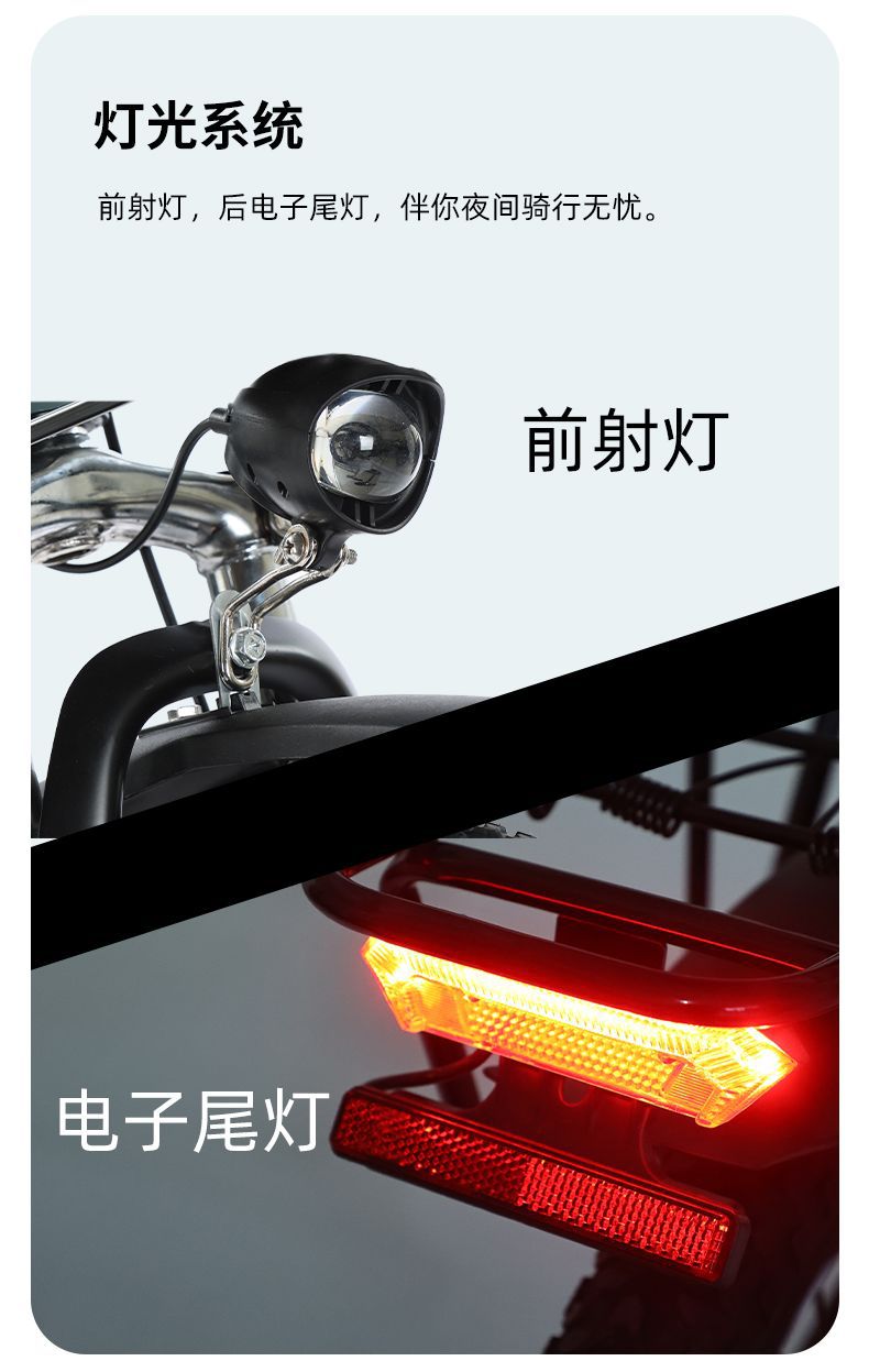 Electric Bicycle New National Standard Built-in Battery Lightweight