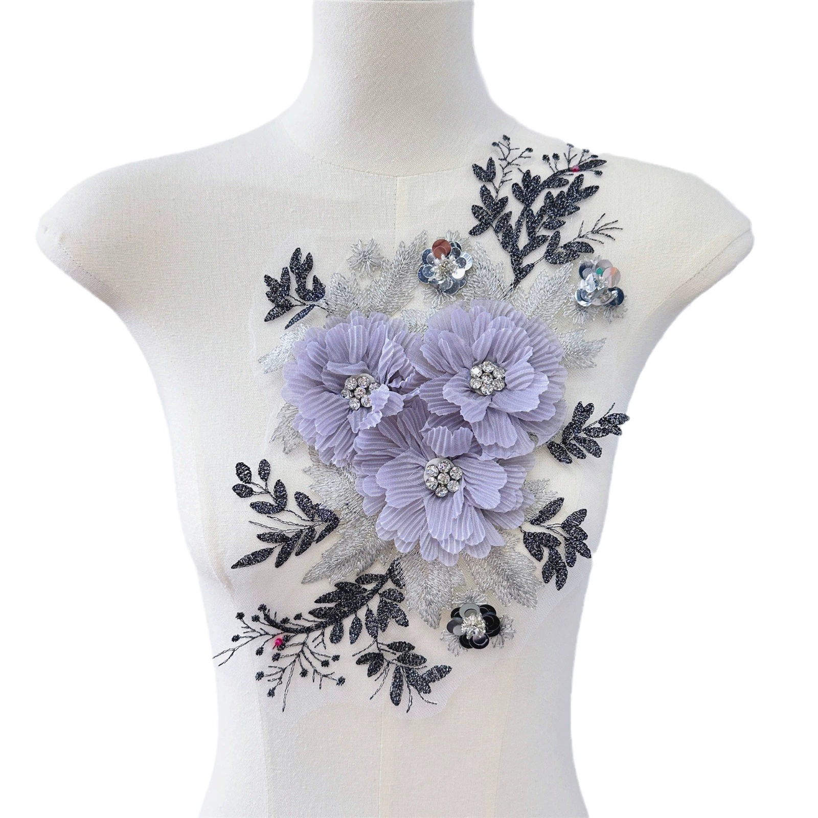 Lace sticker, fashionable wedding dress lapel pin, new collection, wholesale