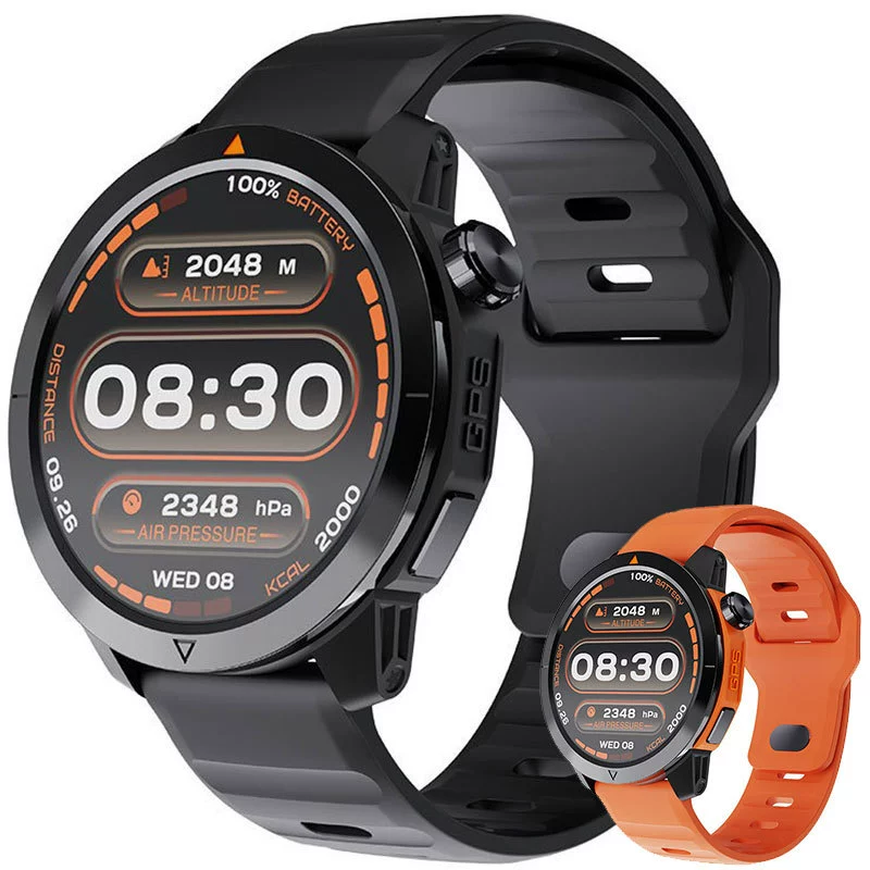 Новые GPS спортивные смарт-часы AMOLED экран Bluetooth вызов в ст