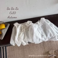 Libei Детская одежда Осенние блузки для девочек Кружевные рубашки Размеры 90-130 25 лет Новый bbl