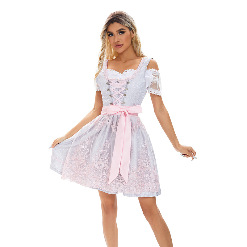 Traditional Beer Festival Clothing for International Trade, Europe, America, Germany - Ethnic Dress for Festivals, Parties, Bars, Stage Performances