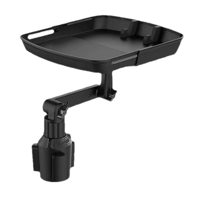 Phone Holder with Retractable Tray: Car cup holder/beverage holder
