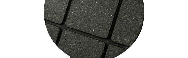 Wear-resistant friction plate slitting machine pneumatic brake original brake pad accessories D-type BS-style round pin brake pad multi-point