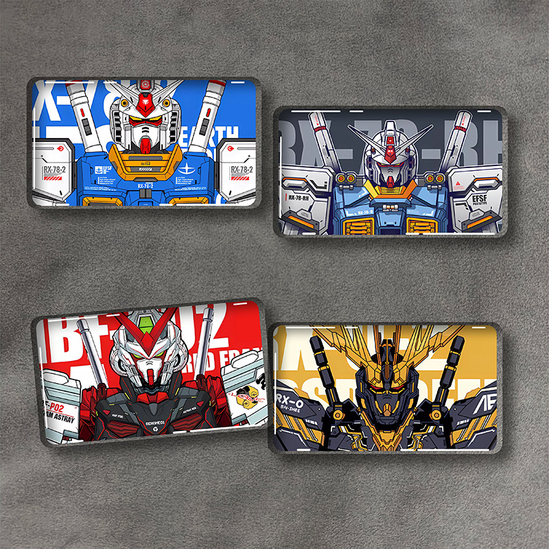 건담 메카 애니메이션 크리스탈 스티커 기관차 만화 장식 전기 자동차 3D 스테레오 접착제 드롭 자동차 스티커 대외 무역 도매