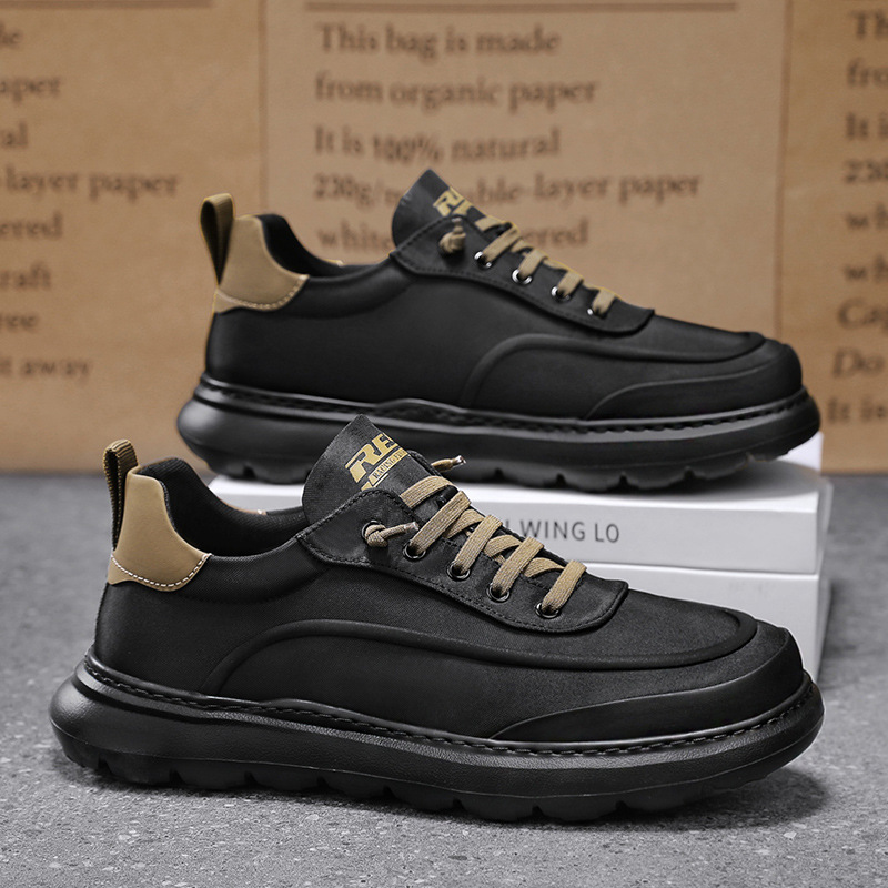 2025 nuevos zapatos de hombre verano transpirables viejos zapatos de tela de Beijing zapatos de un pie zapatos casuales de seguro laboral