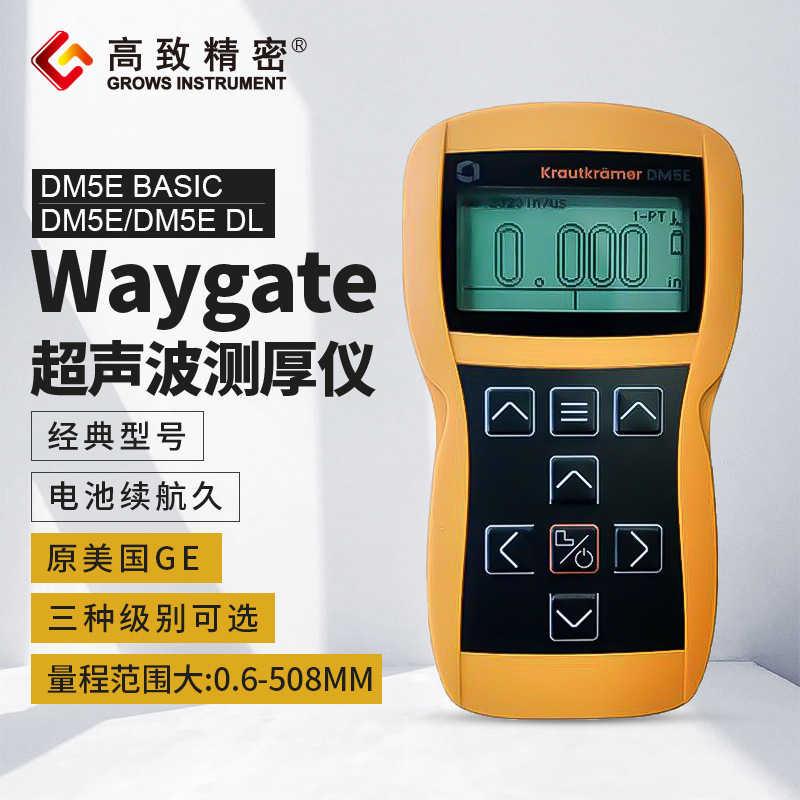 Waygate超声波测厚仪腐蚀测厚仪DM5E Basic/DM5E/DM5E DL原美国GE