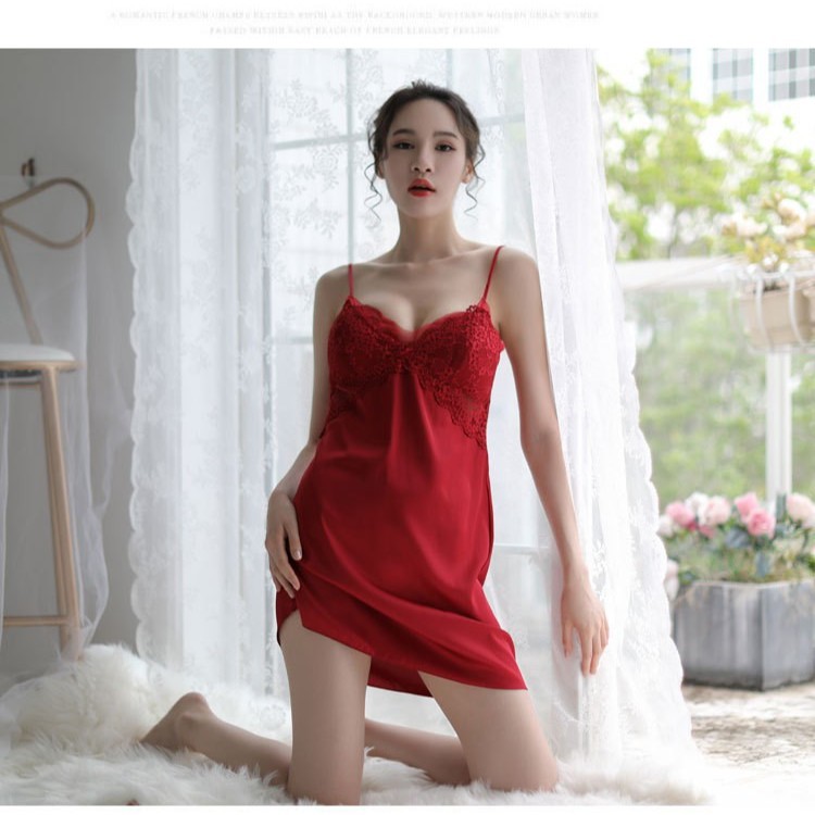 Lencería sexy pijamas de mujer Super coqueta cama de una pieza abierta tentación transparente Generación de cabello pequeño en el pecho de las mujeres expuestas al pecho