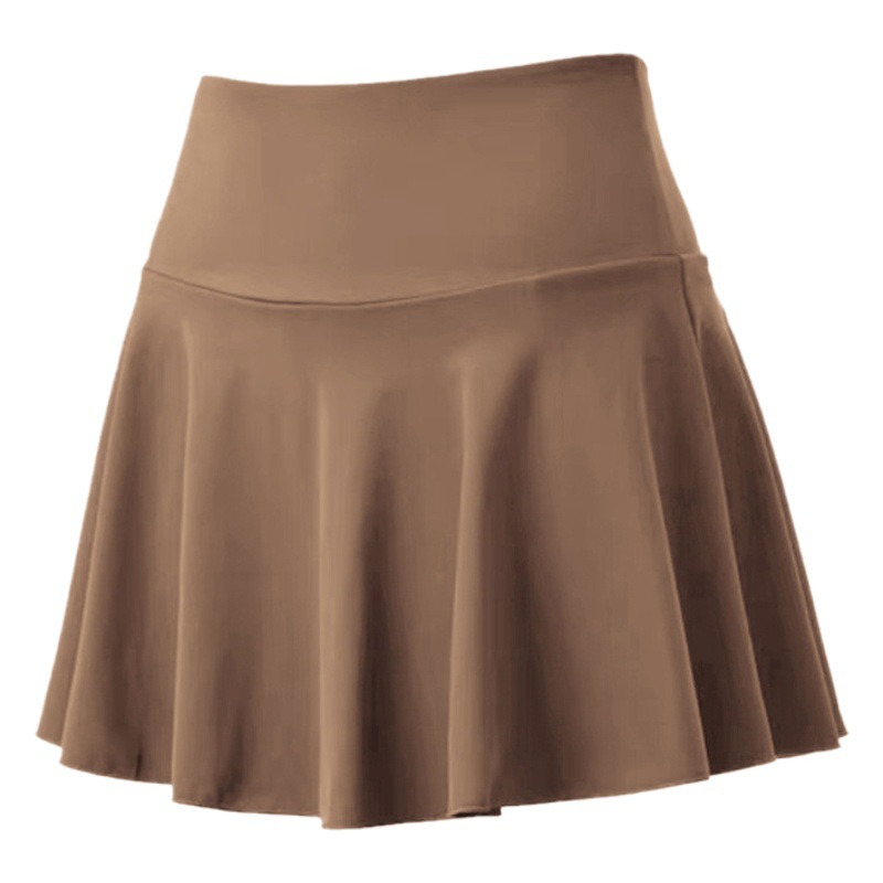 Anti-glare Sports Short Skirt Running Training Tennis Badminton Skirt Quick-drying Breathable Yoga Fitness Short Skirt for Summer