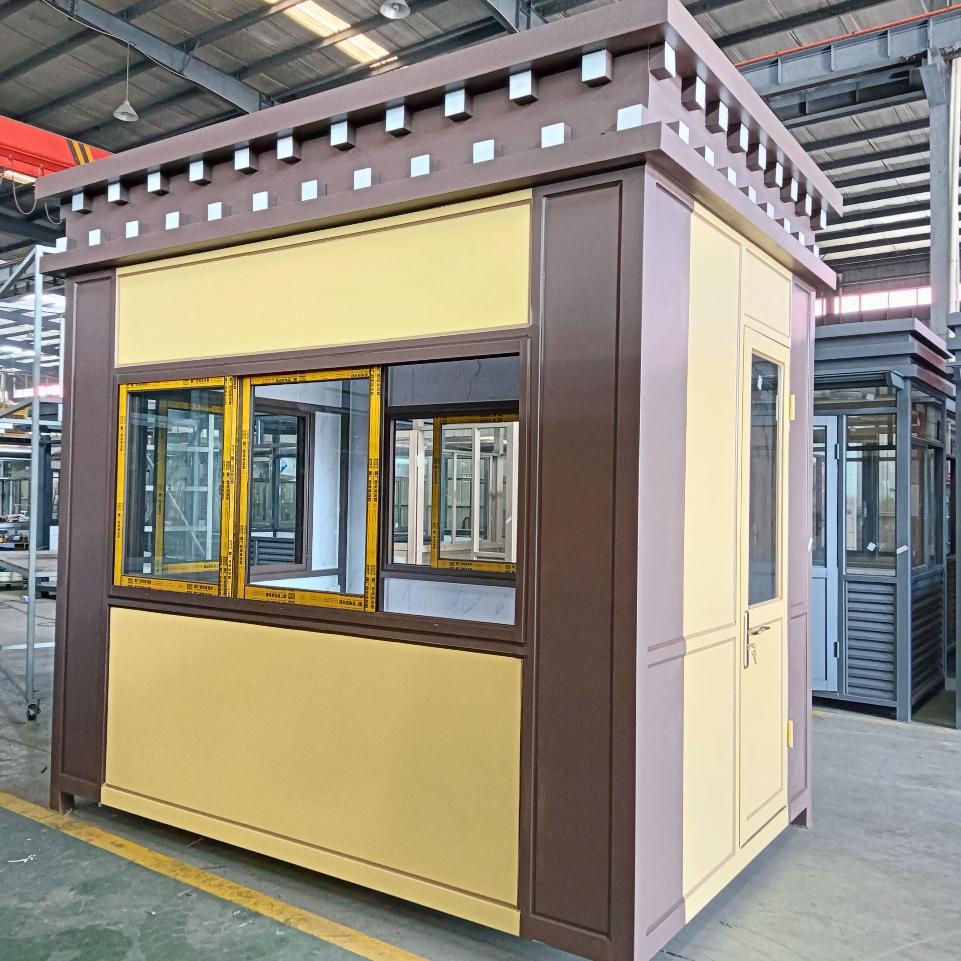 厂家生产不锈钢钢结构执勤岗亭 活动治安岗亭 移动收费门卫岗亭房