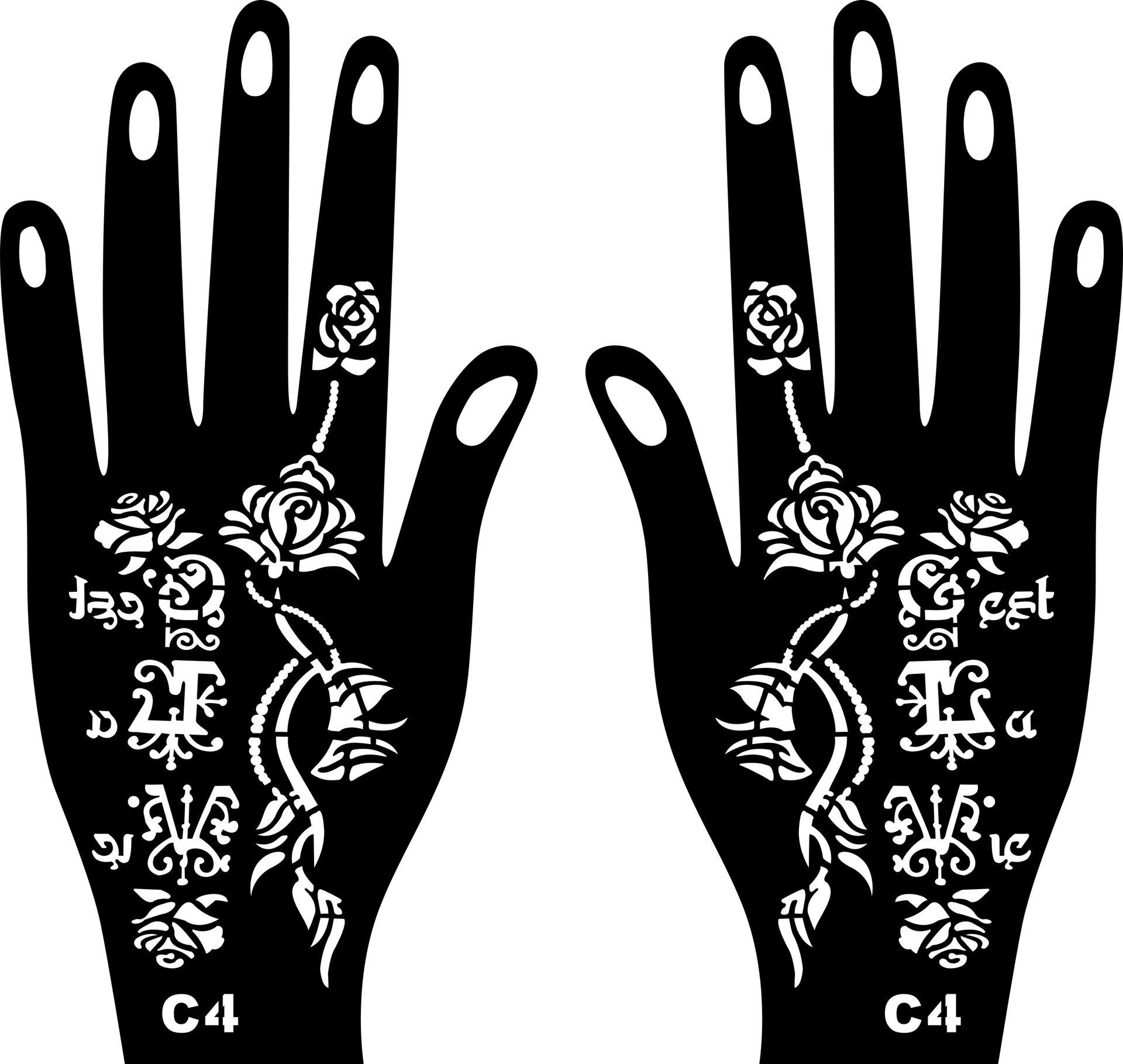 tattoo stickers Event & Party Supplies Solid Color PVC Tattoos & Body Art 1 Piece
