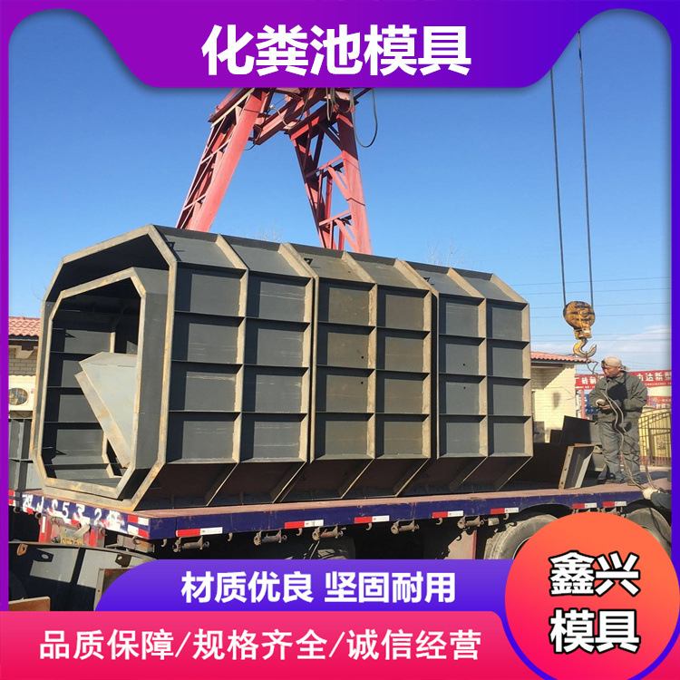 商砼一体式化粪池模具水泥方形化粪池钢模具蓄水池模具隔油池模具
