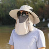 Sun hat, men's summer climbing cloak solar-powered, sun protection