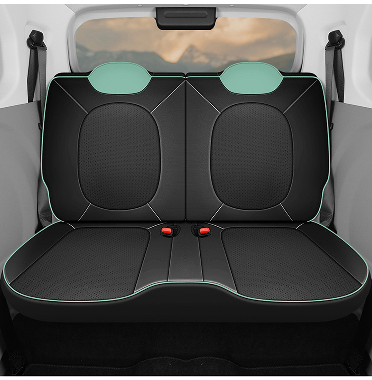 23-24 Pentium Pony Special Car Seat Cover All Seasons Universal Full Cushion Leather Perforated Seat Cover
