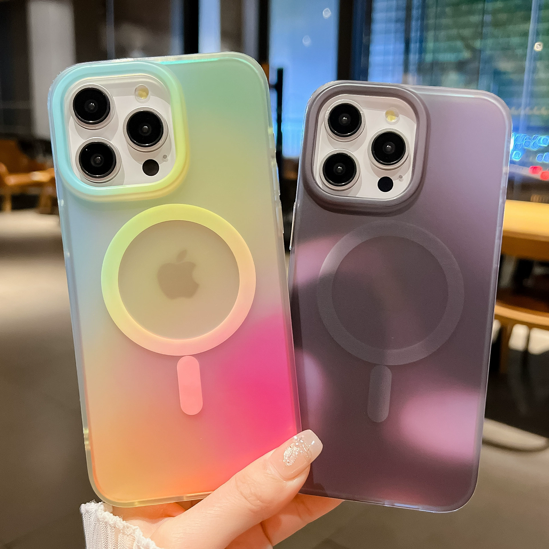 Apple, совместимый чехол для телефона, iPhone 16, стеклянный защитный чехол, 16 Pro Max, защита от падений