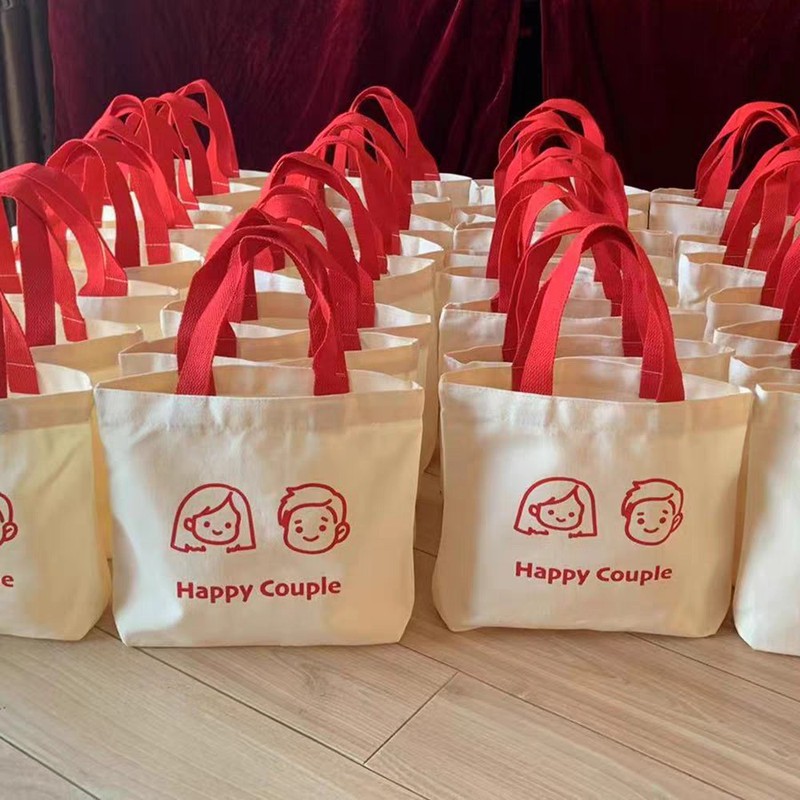 結婚式の祝儀袋の結婚式の喜糖袋の袋は手提げ袋のキャンバス袋を包装します。|undefined