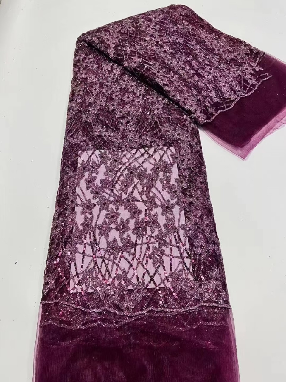 Primavera línea compuesta tela de encaje lentejuelas ropa los niños vestido estrella flor cheongsam hanfu bordado JX2618 image 12