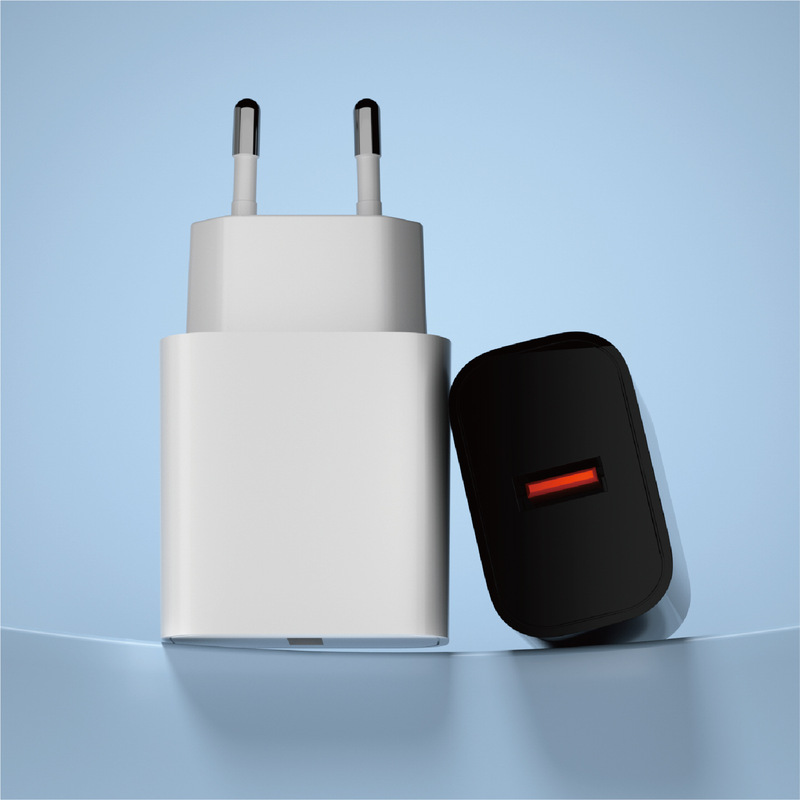 EU qc3.0 充電器 CE 認証携帯電話充電ヘッド 18 ワット小型家電 USB ユニバーサル急速充電ヘッド|undefined
