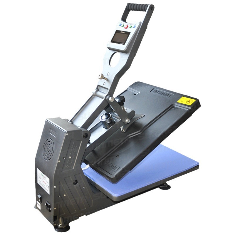 Directo de fábrica de gran formato manual de impresión de transferencia térmica plana máquina de estampado en caliente máquina de impresión de la camiseta DIY equipo de la máquina de ropa