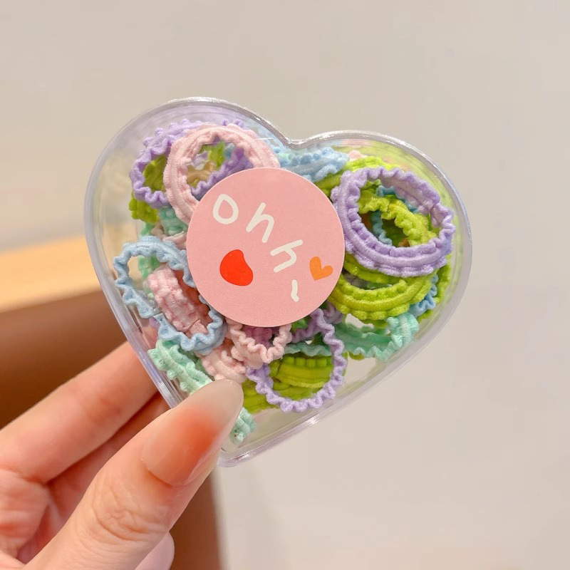 Pequeño anillo de cabello para niños anillo de toallas para niñas cuerda sin costuras correa de cabello para bebés anillo de pulgar adornamiento para el cabello al por mayor