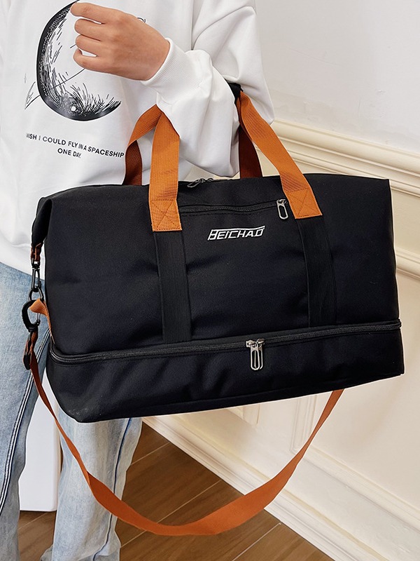 Bolsa de viaje portátil de gran capacidad de natación bolsa de equipaje de almacenamiento impermeable corta distancia bolsa de viaje ligero