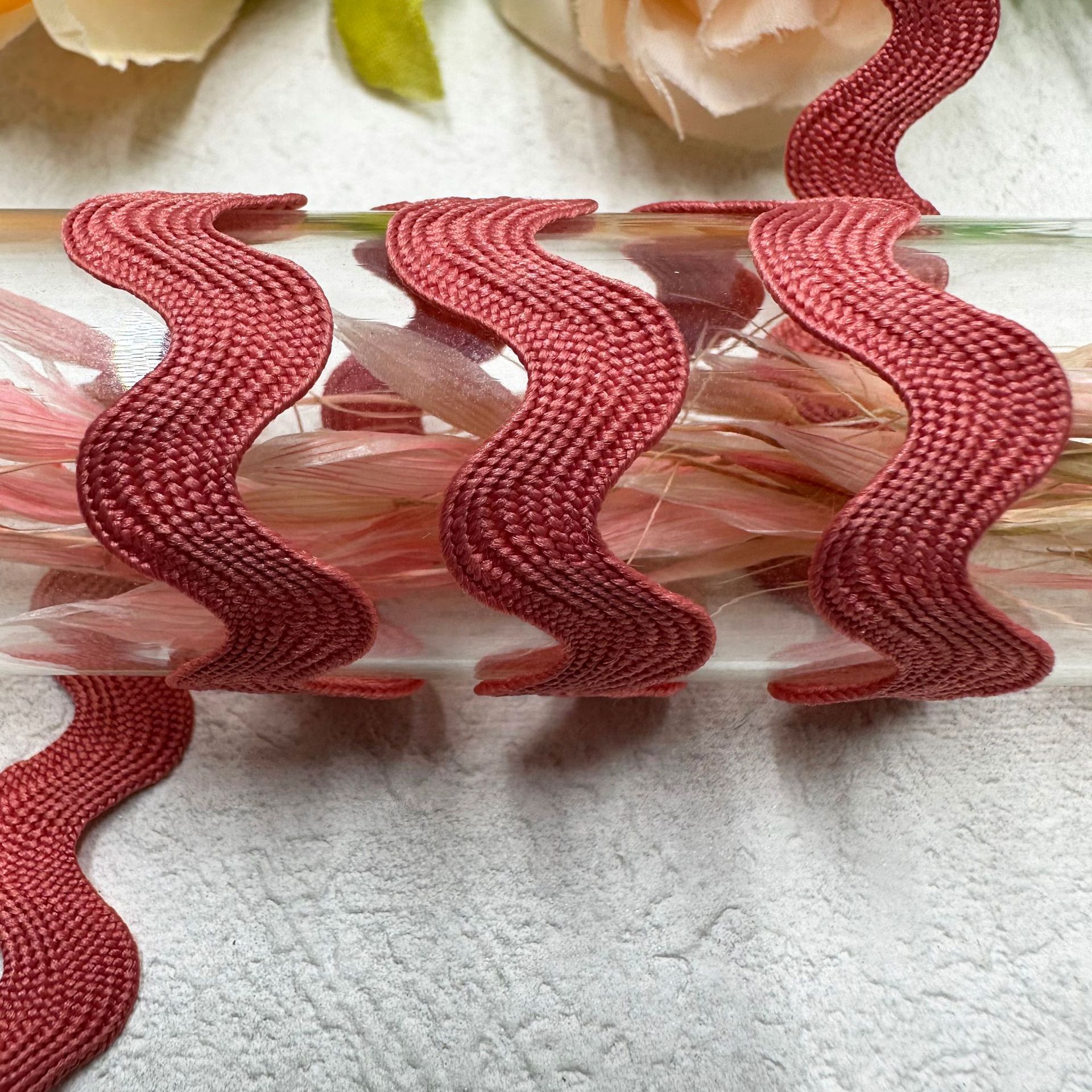 8mm onda sólida en forma de S curva banda de encaje cortina sombrero ropa infantil joyas de boda accesorios de ropa