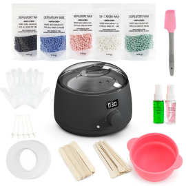 工厂直供AX-400跨境亚马逊蜜蜡加热锅蜡疗机热蜡护理脱毛融蜡机