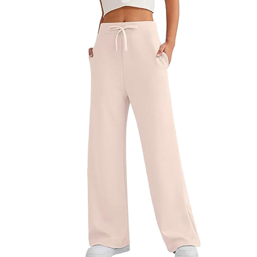 Elegant Loose Wide-Leg Sports Pants for Fall Leisure