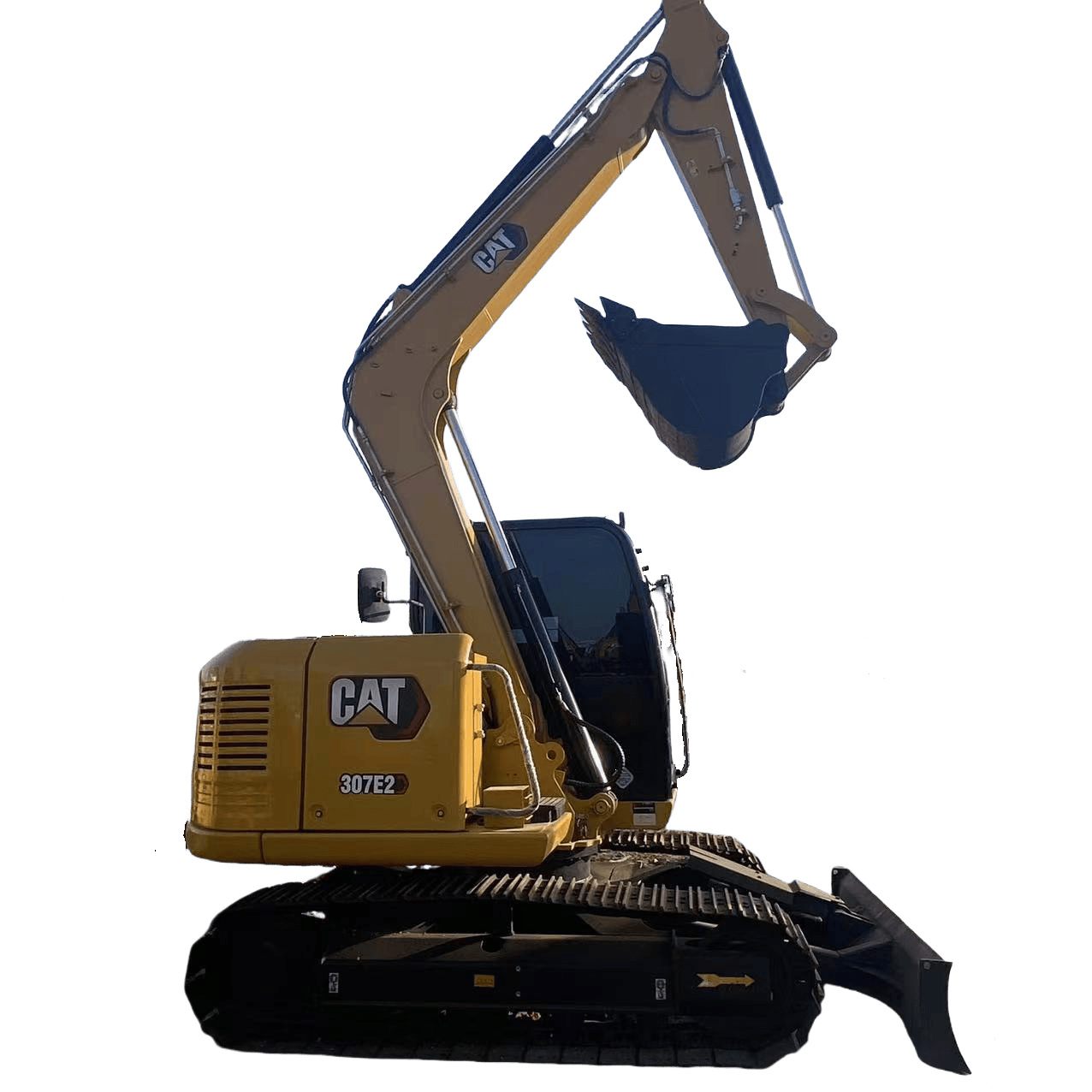 二手卡特挖掘机卡特307 7吨