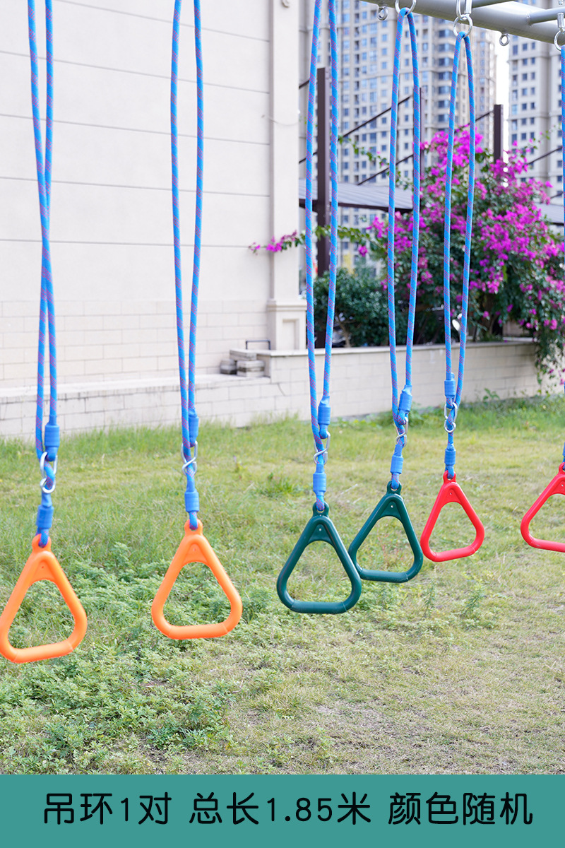 juguetes al aire libre colgantes colgantes escaleras de escalada de cuerda colgantes escaleras de cuerda colgantes equipos de entrenamiento físico de jardín de infantes para niños