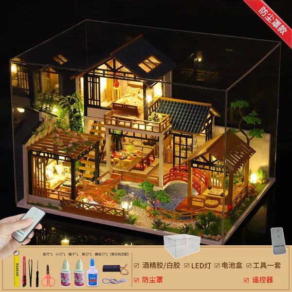 Linyuan Tianju+Tools Glue+Light+Remote Control+Dust Cover