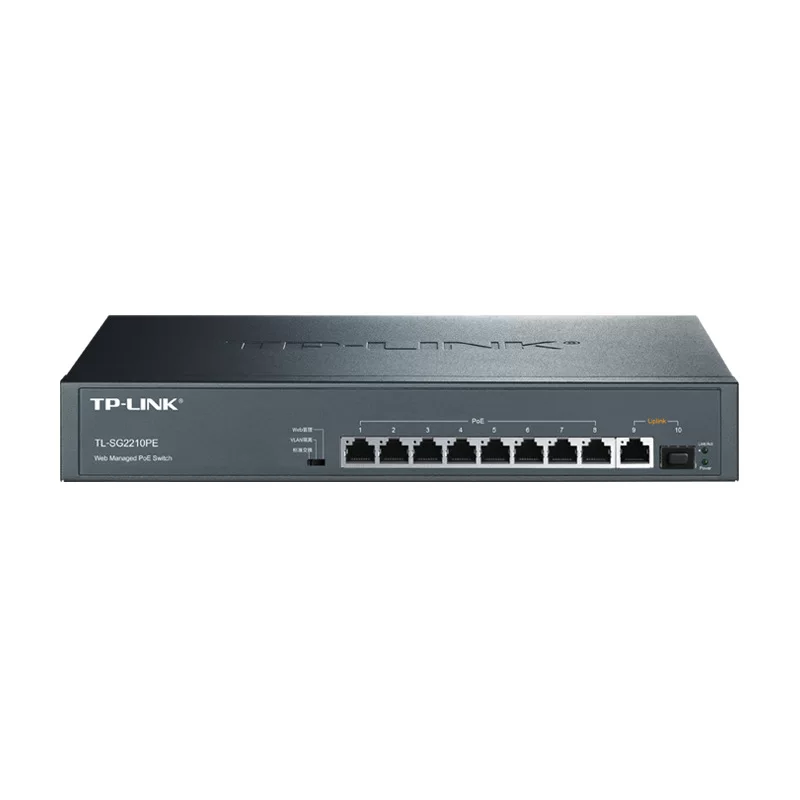 Полноценный Gigabit управляемый PoE коммутатор TP-LINK TL-SG2210PE с облачным управлением