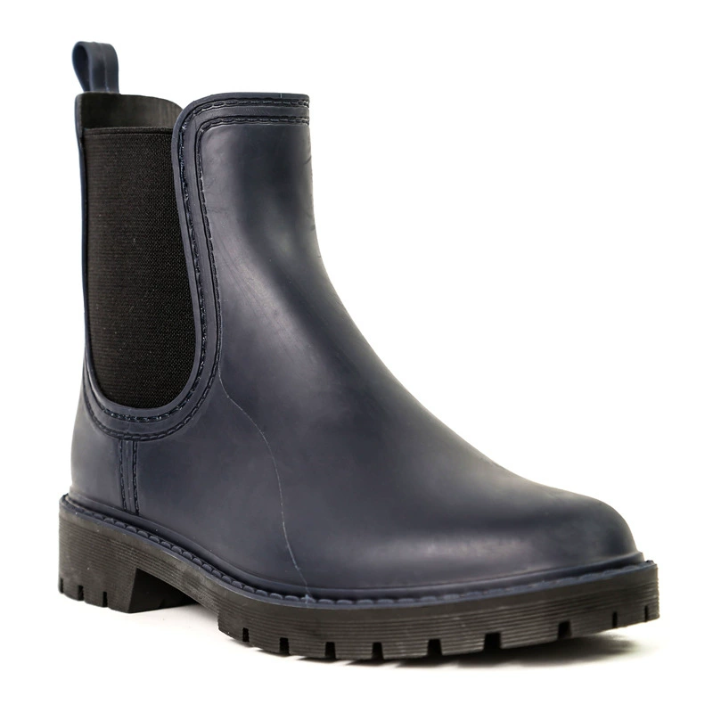 Короткие женские резиновые сапоги, нескользящие, водонепроницаемые, сапоги челси, повседневная и модная обувь для активного отдыха, прямые поставки с завода