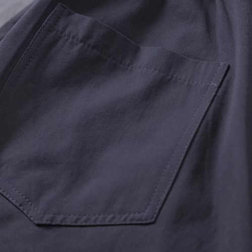 European and American cross-border hot sales outdoor street casual men's shorts pure color men's beach pants tooling stretch quarter pants