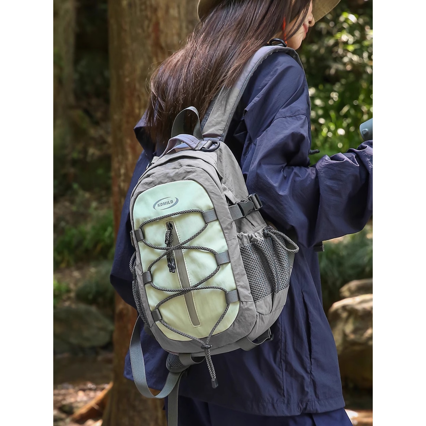 Outdoor Backpack, Large Capacity Hiking Sports Backpack, Mountaineering Bag, Boy's Commuter School Bag, Female College Student Computer Bag