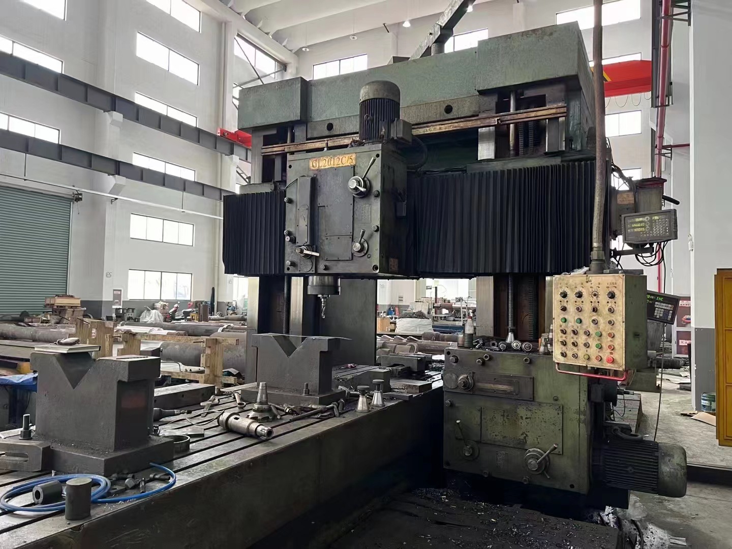 转让二手桂林GL2012C-5龙门铣自重50