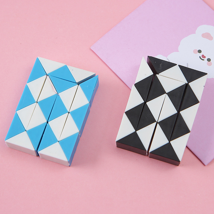 22cm24 Sección Tamaño pequeño variedad plegable regla mágica niños inteligencia plegable rompecabezas pequeño regalo ciencia y educación juguetes al por mayor