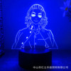 The Avengers, night light, creative touch table lamp for bed, lantern, 3D, creative gift, remote control, 16 colors