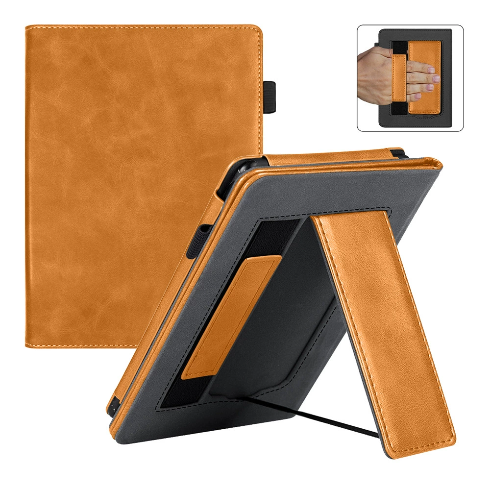 Подходит для Kobo Clara Color/BW 6-дюймовой ручной подставки держатель кожаный чехол для Kobo N365/N367