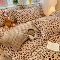 Warm set, sheet, duvet cover, bedspread, 4 piece set