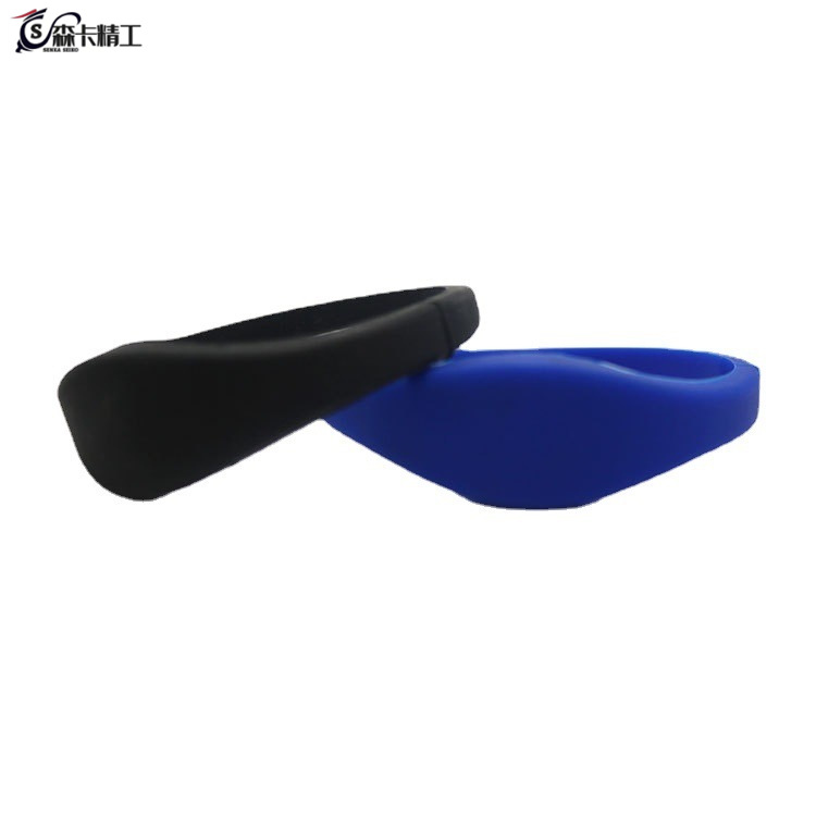 ID门禁钥匙卡RFID硅胶手腕带nfc温泉酒店洗浴手环pvc腕带logo