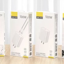 独到A20N充电器插头100W适用苹果华为type-c安卓小米手机快充套装