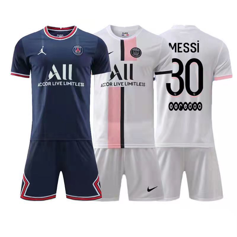 2022 World Cup Football Jersey Set Comfortable French Suit Team Jersey Retro Football Shirt