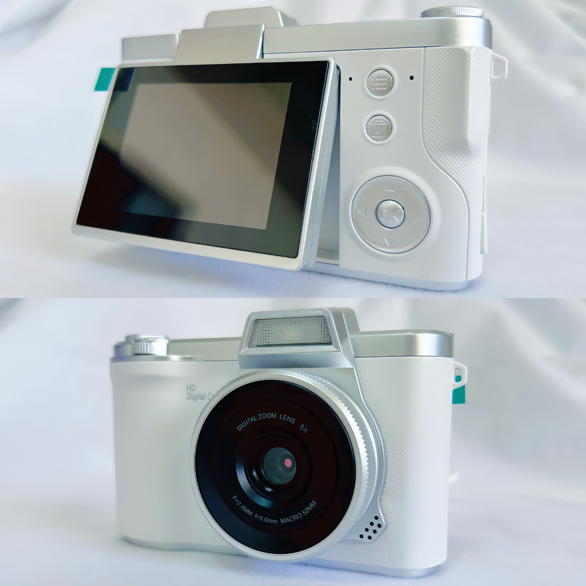 Folding retro camera, Birthday gift, high-quality style