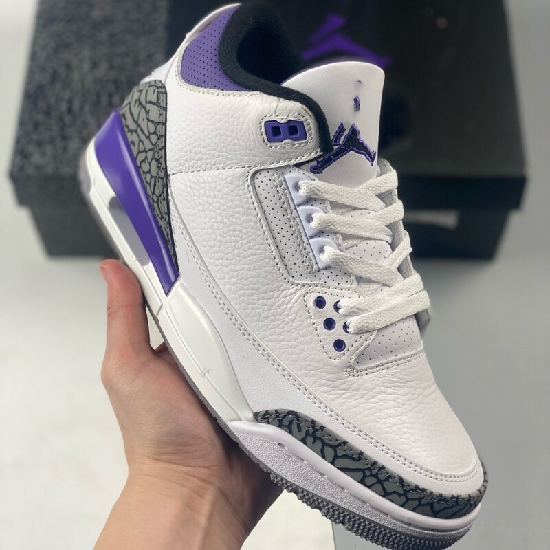 Original Version Aj3 Fujiwara Hiroshi Men's and Women's Practical Basketball Shoes, Mid-Top, White Cement Color, Shock-Absorbing, Anti-Twist, Lightweight Original Version Aj3 Fujiwara Hiroshi Men's and Women's Practical Basketball Shoes, Mid-Top, White Cement Color, Shock-Absorbing, Anti-Twist, Lightweight