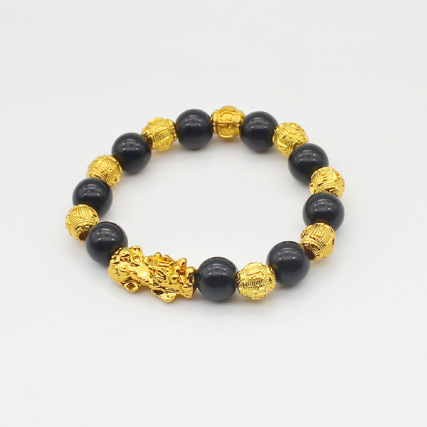 Rosary with round beads