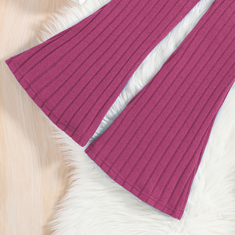 Mädchen Rippstrick Langarmset Für Den Herbst Und Winter Modisch_voghion.com