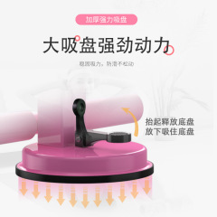 仰臥起坐輔助器家用腰腹部鍛煉器吸盤式腹肌訓練器辦公室健身器材