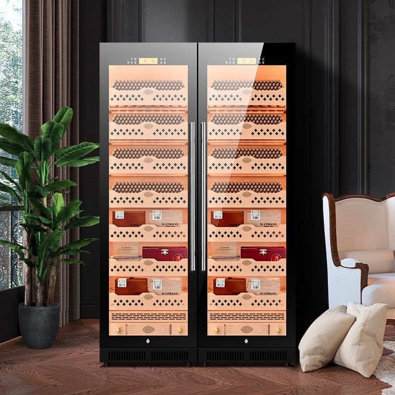 CIGARLOONG CL-188C1 smart constant temperature and humidity cigar cabinet with ammonia removal function, also suitable as a constant temperature wine cabinet